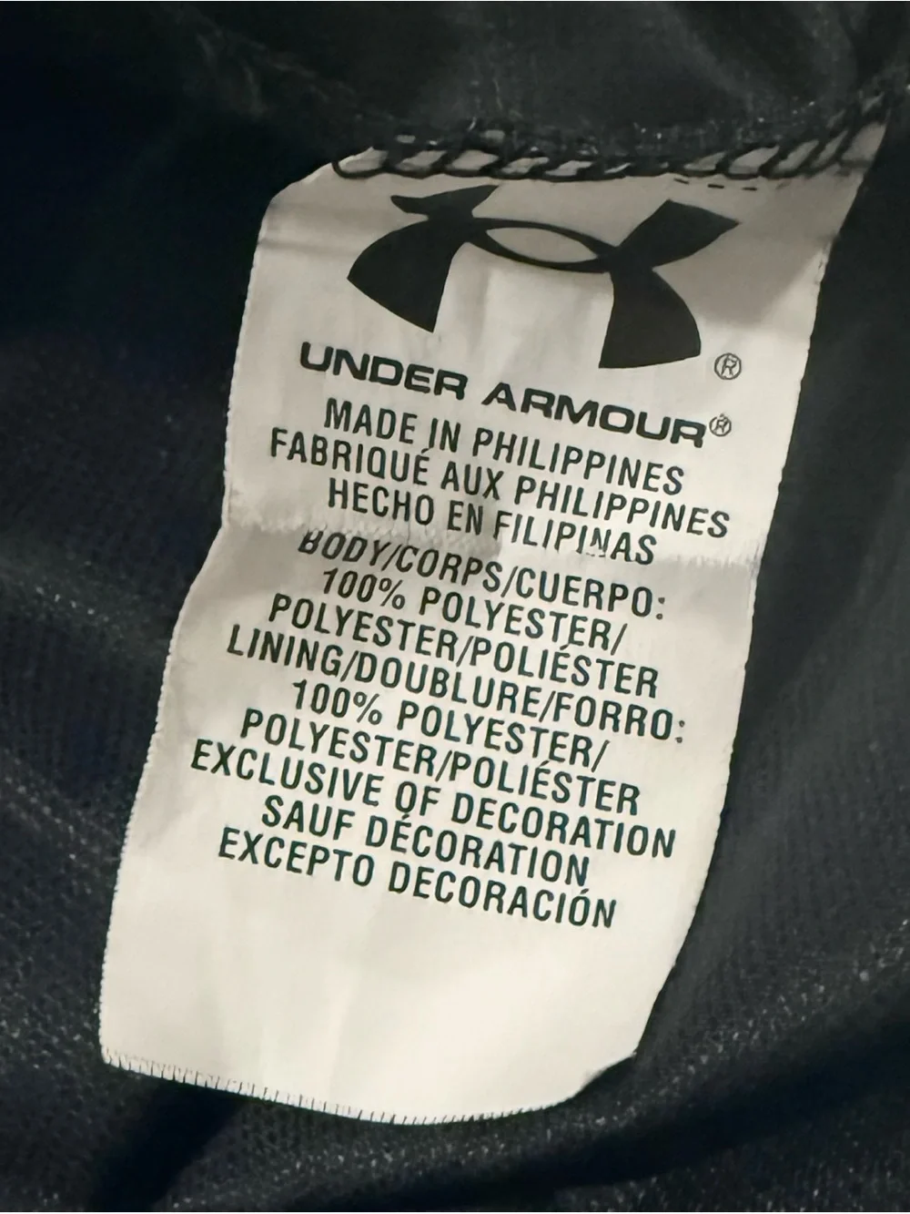 Under Armour preowned excellent
